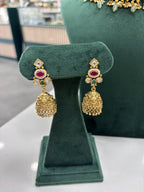 Premium Gold Plated Kundan Set