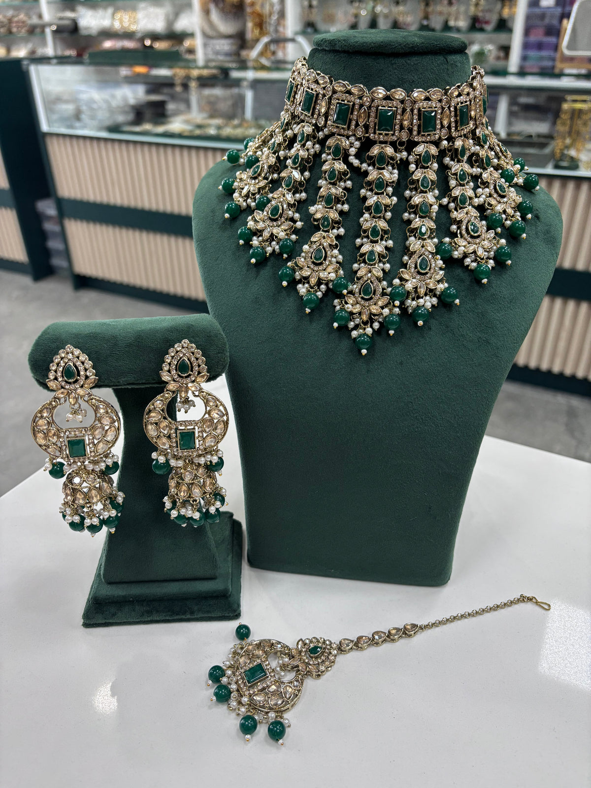 Polki Choker Set