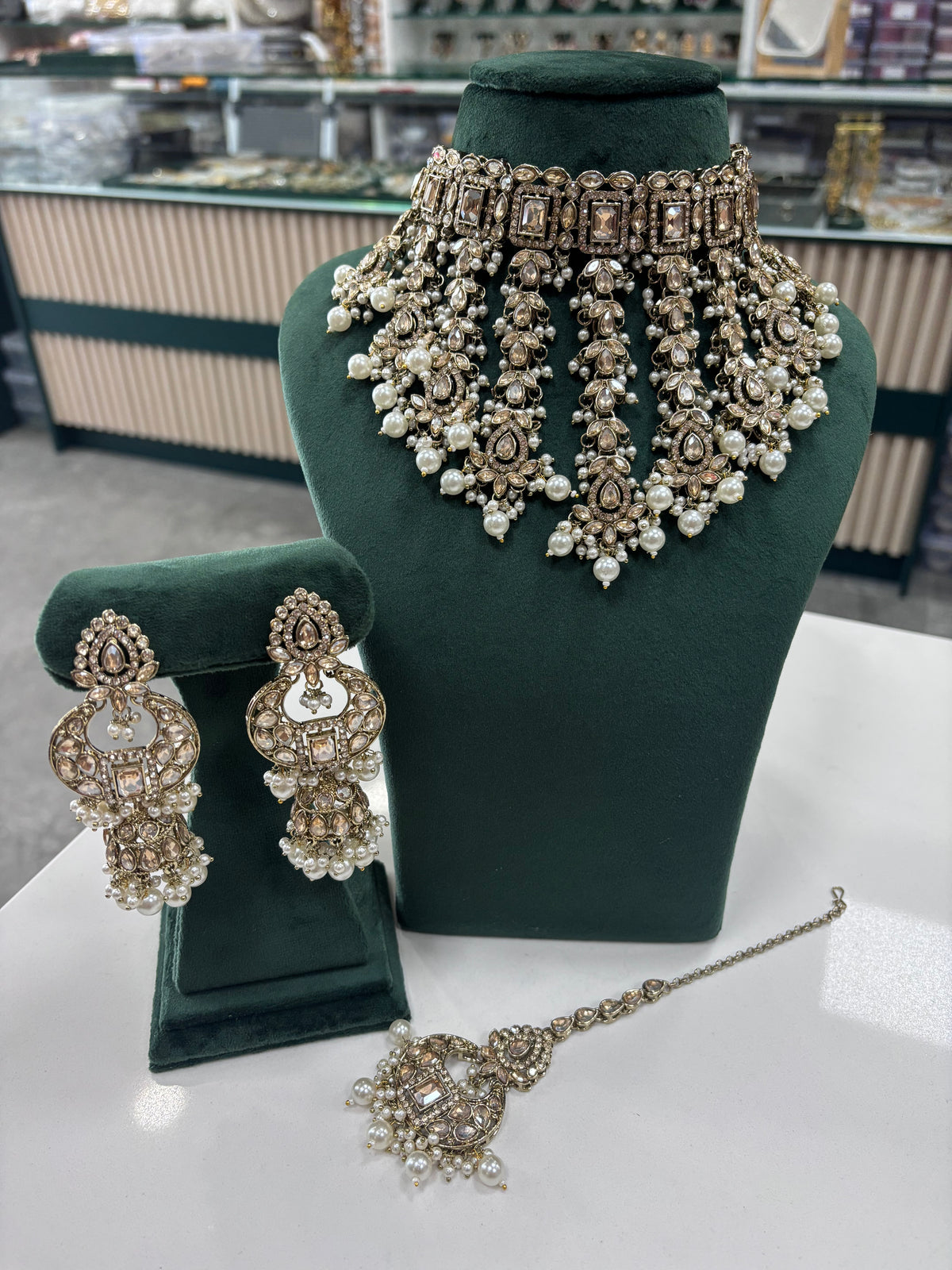 Polki Choker Set