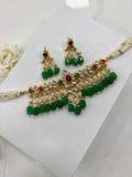 Premium Pachi Kundan Gold Plated Set