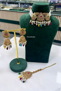 Gold Plated Choker Set