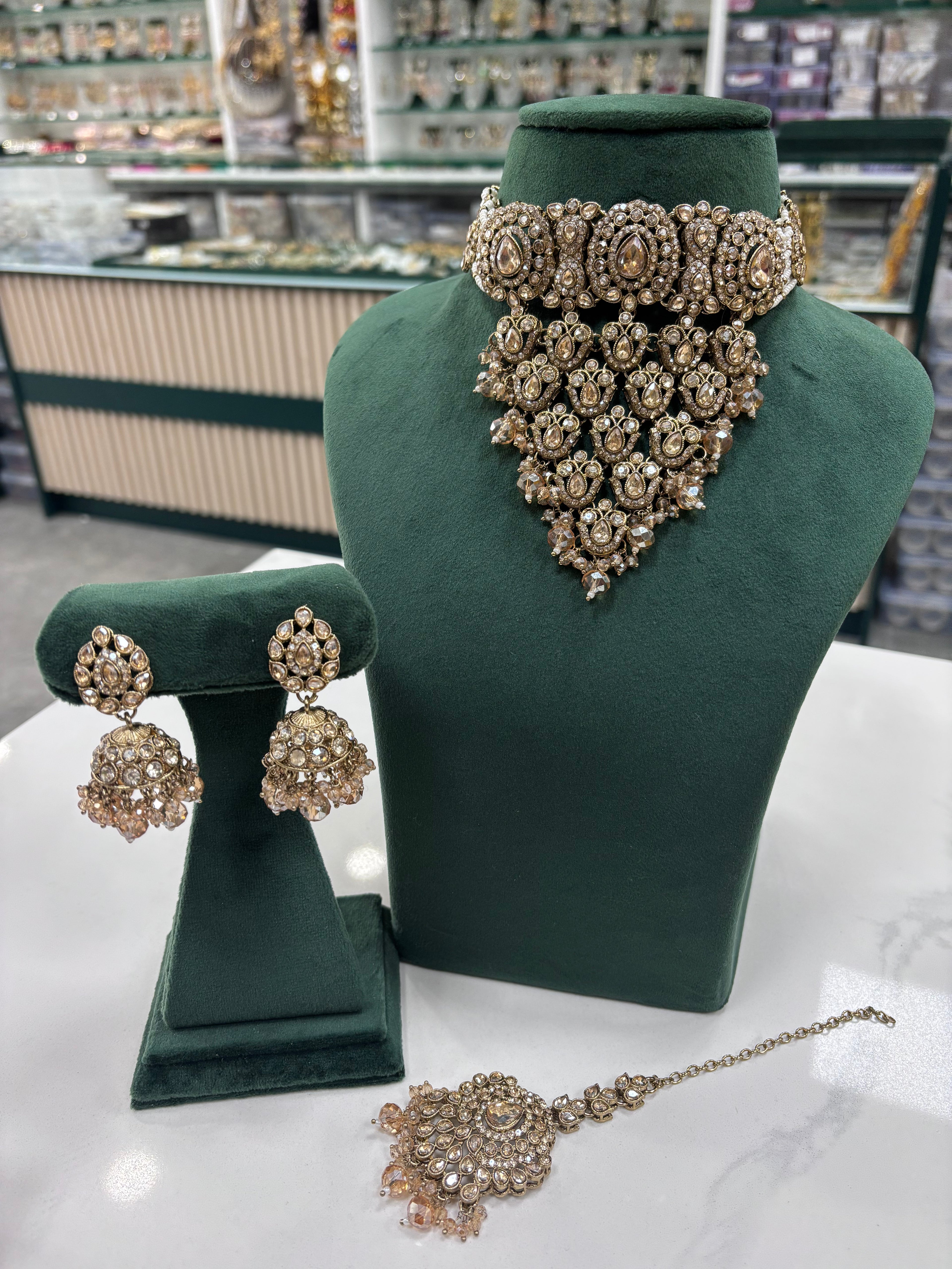 Polki Choker Set